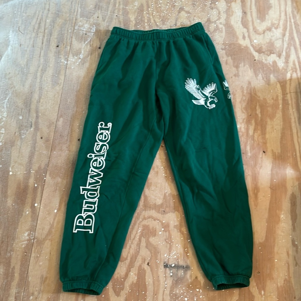 Dark green, comfy oversized sweatpants